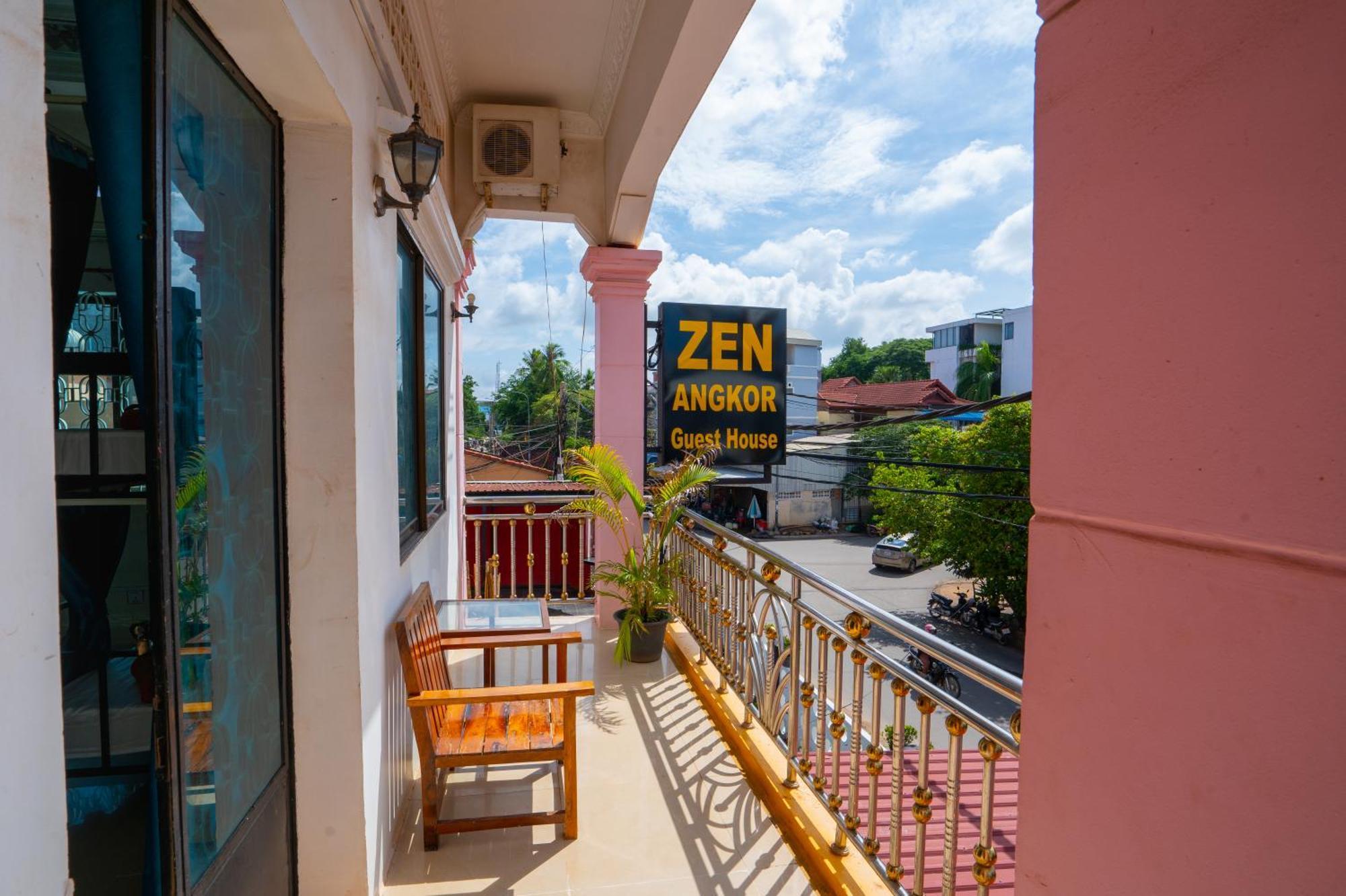 Zen Angkor Guest House Siem Reap Esterno foto